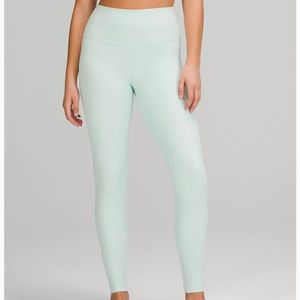 LULULEMON ALIGN Leggings 25” Size 6 DELICATE MINT NWT